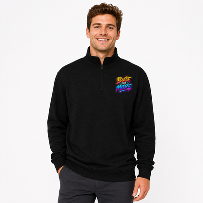 Unisex Cotton-Blend Fleece Pullover