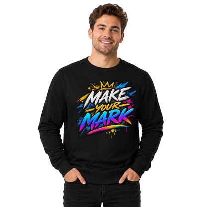 Unisex Organic Cotton-Blend Midweight Sweatshirt