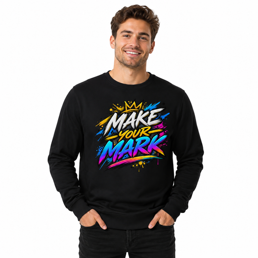 Unisex Organic Cotton-Blend Midweight Sweatshirt