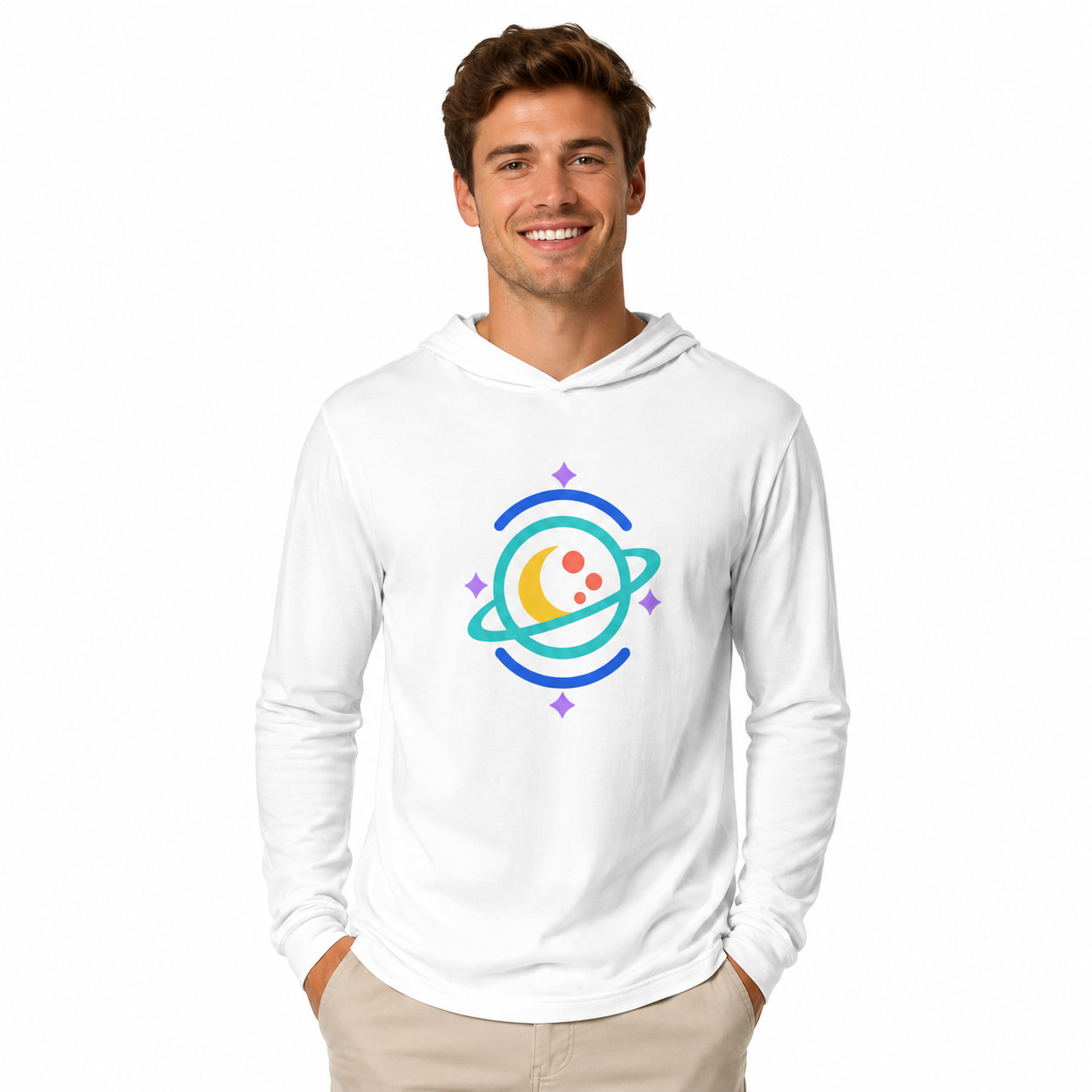 Hooded Long-sleeve Tee