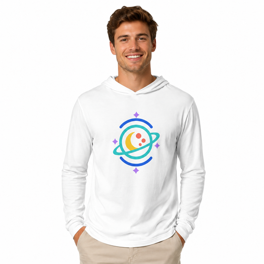 Lightweight Hooded Long Sleeve T-Shirt